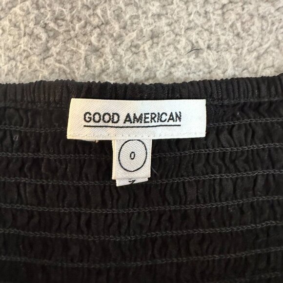 Good American Leopard Print Dress Button Front Puff Sleeve - Picture 13 of 16